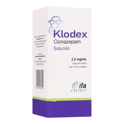 KLODEX CLONAZEPAM - ANXIETY - MEDICINES MEXICAN RX